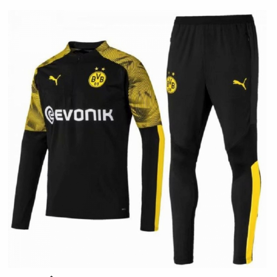 Chandal entrenamiento Borussia Dortmund negro 2020